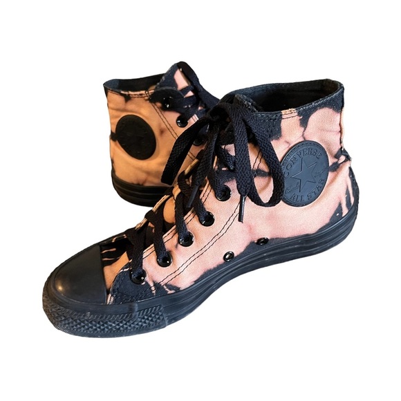 Converse Chuck Taylor Custom Bleached Sneakers - Picture 1 of 8